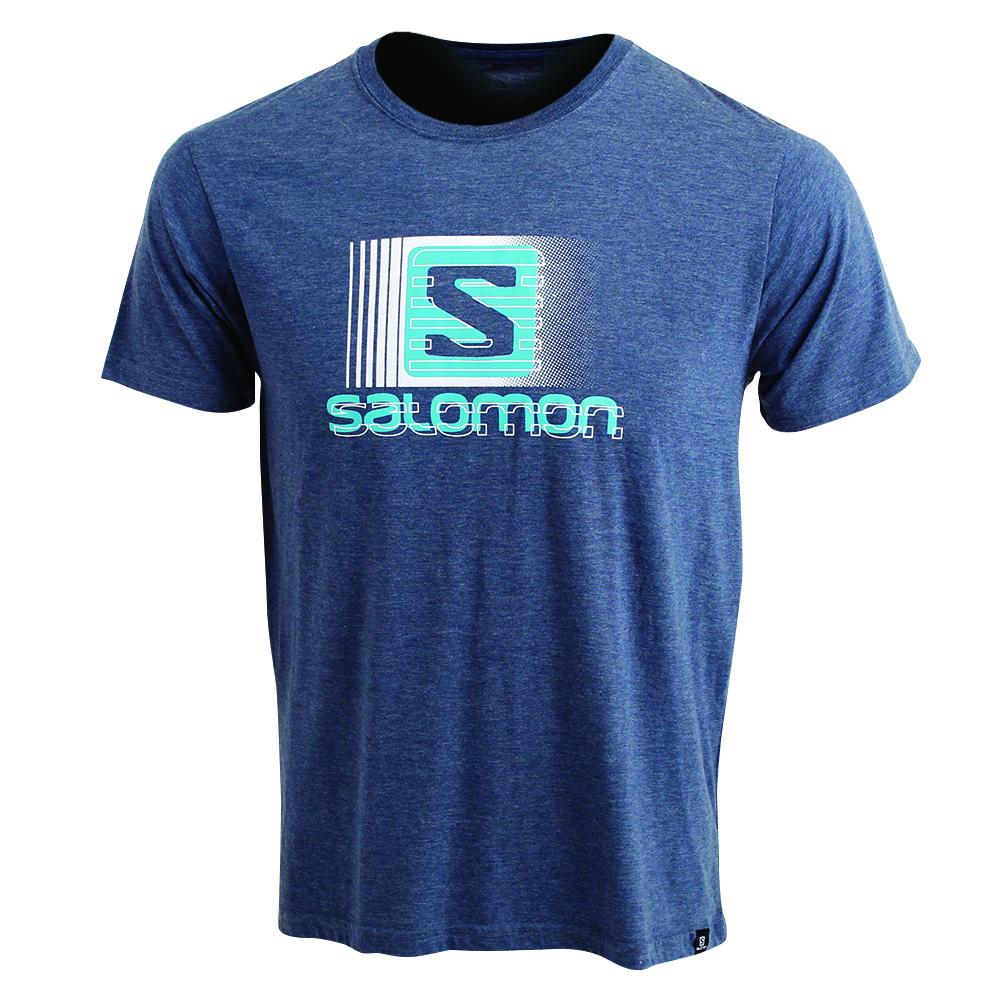 Camisetas Salomon Hombre Oscuro - Salomon Argentina FLASHBACK SS M,503812-YBD